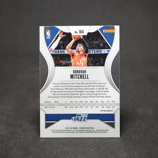2019-20 Donovan Mitchell Panini Prizm Red White Blue Prizm