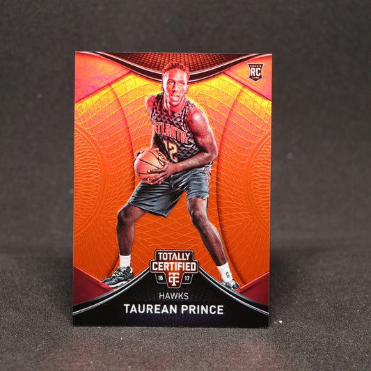 2016-17 Taurean Prince - Totally Certified Orange Rookie Card /60