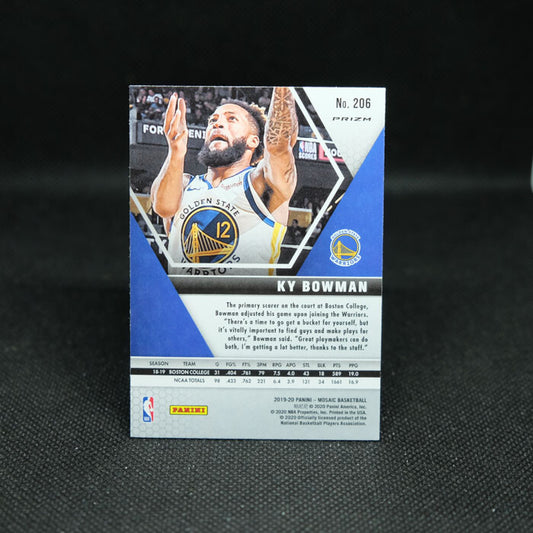 2019-20 Mosaic Pink Camo Prizm Ky Bowman Rookie