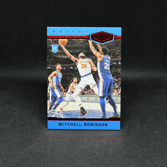 2018-19 Mitchell Robinson Chronicles Plates & Patches Red /149 Rookie
