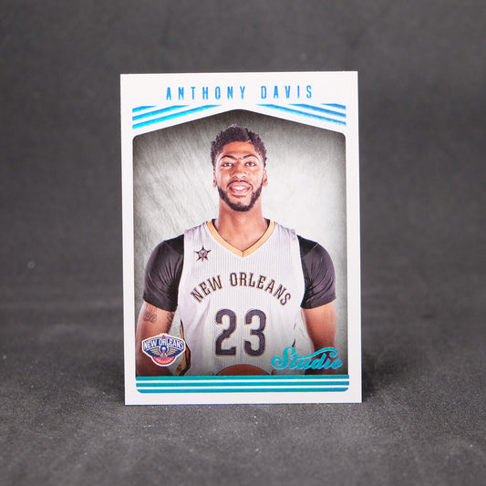 2016-17 Panini Studio Edition Glossy Anthony Davis #158