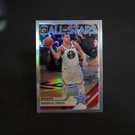 2019-20 Nikola Jokic Donruss Optic All-Stars Silver Holo Prizm