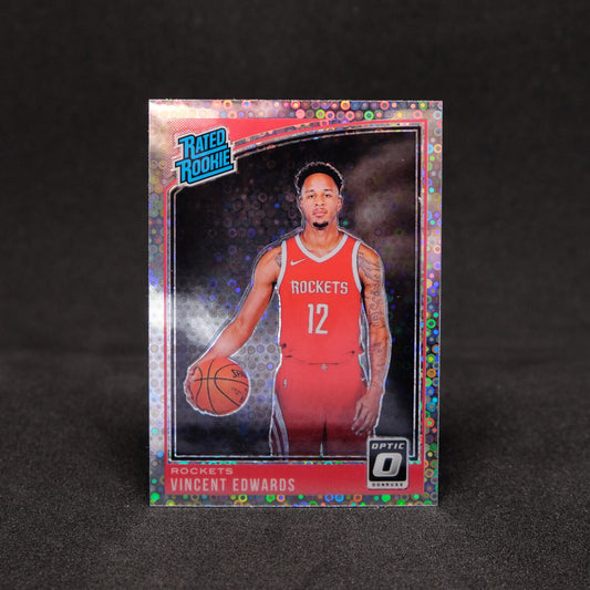 Vincent Edwards 2018-19 Donruss Optic Rated Rookie Fast Break Prizm