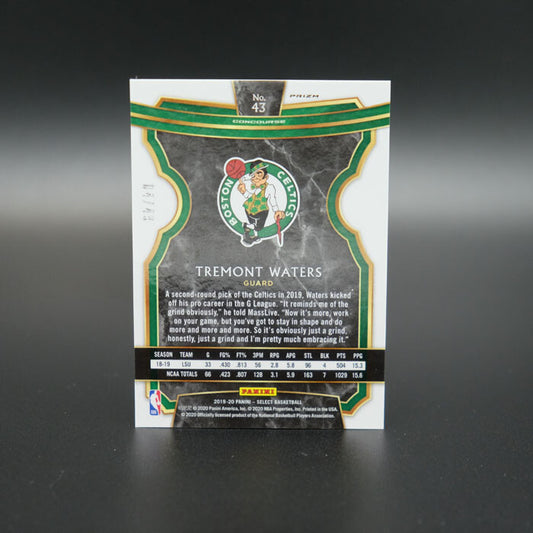 2019-20 Tremont Waters Select Hybrid Red Disco Rookie /49