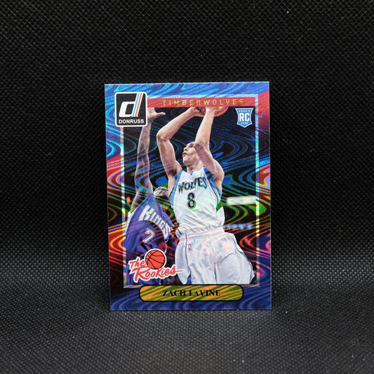 2014-15 Panini Donruss Zach LaVine #7 The Rookies Swirlorama