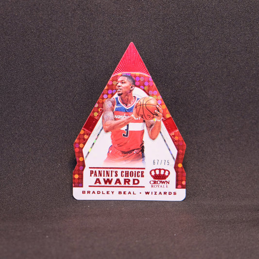 2018-19 Bradley Beal - Crown Royale Panini's Choice Award /75 Red