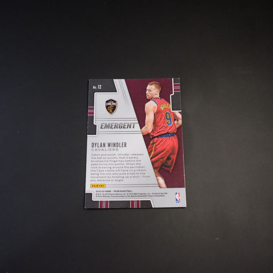 2019-20 Dylan Windler Prizm #12 Emergent Prizm Rookie Card