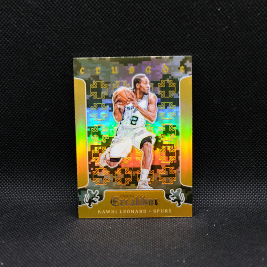 2015-16 Panini Excalibur Kawhi Leonard Crusade #85 Camo