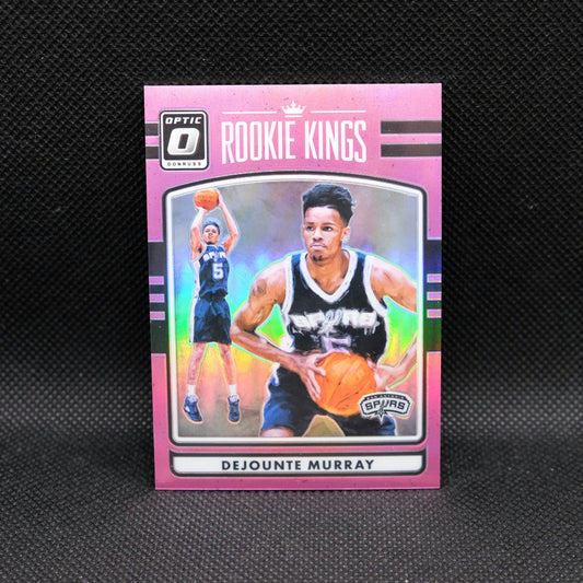 2016-17 Donruss Optic Dejounte Murray Rookie Kings Pink Prizm /25