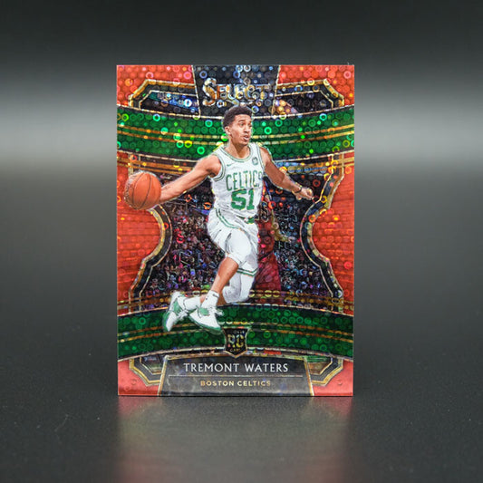 2019-20 Tremont Waters Select Hybrid Red Disco Rookie /49