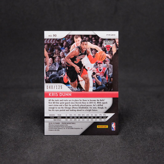 2018-19 Kris Dunn Prizm - Fast Break Red Prizm /125