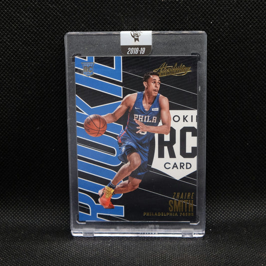 2018-19 Panini Absolute Zhaire Smith #71 Encased Large Logo Rookie Card