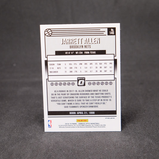 2018-19 Panini Donruss Optic Fast Break Prizm Jarrett Allen