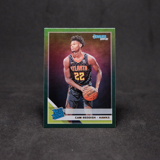 2019-20 Cam Reddish Donruss Rated Rookie #209 Green Flood