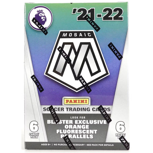 2021/22 Panini Mosaic EPL Premier League Soccer Sealed Blaster Box