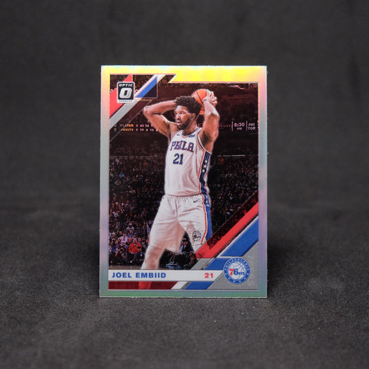 2019-20 Joel Embiid Donruss Optic Holo Silver Prizm #95