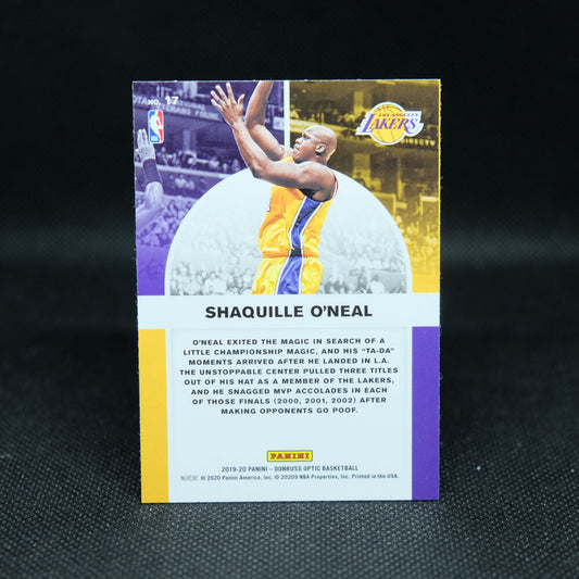 2019-20 Shaquille O'Neal Donruss Optic Winner Stays