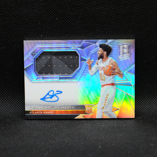 2016-17 Panini Spectra DeAndre' Bembry #112 Silver Prizm Rookie Patch Auto /300