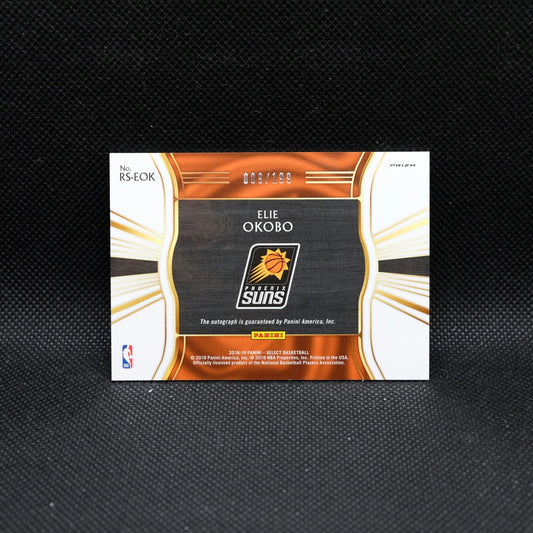 2018-19 Panini Select Elie Okobo Rookie Signatures Silver Prizm /199