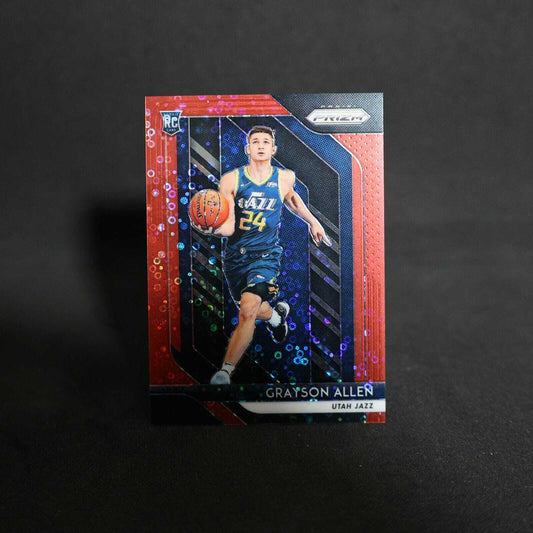 2018-19 Panini Prizm Grayson Allen #123 Red Fast Break Prizm Rookie Card /125