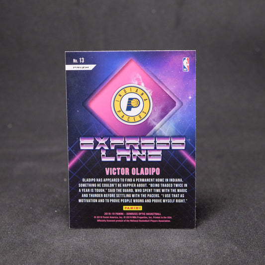 2018-19 Victor Oladipo Panini Donruss Optic Express Lane Holo Prizm
