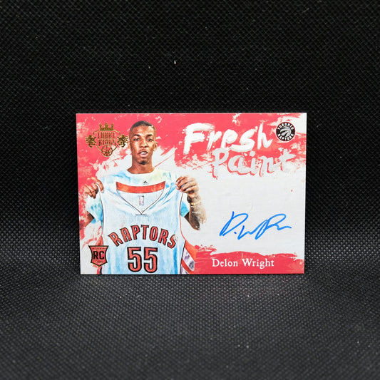 2015-16 Panini Court Kings Delon Wright Fresh Paint Rookie Autograph