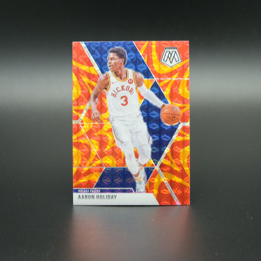 2019-20 Aaron Holiday Orange Reactive Prizm