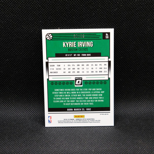 2018-19 Panini Donruss Optic Kyrie Irving #56 Red Prizm /99