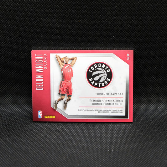 2015-16 Panini Gala Delon Wright Coming Attractions Rookie Patch /60