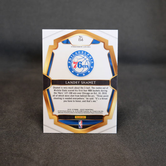 2018-19 Landry Shamet Select Premier Level #156 Rookie Card