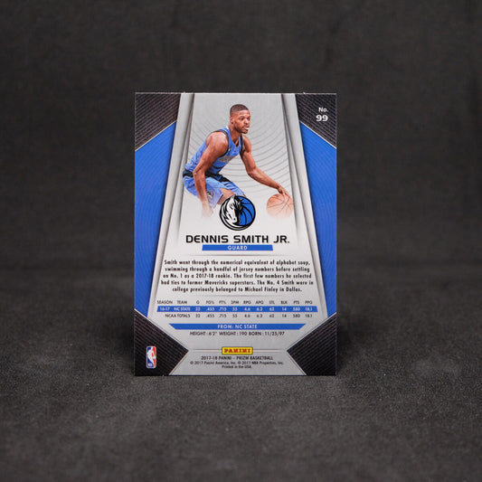 2017-18 Dennis Smith Jr. Prizm #99 Rookie Card