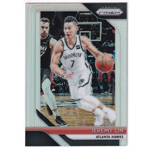 2018-19 Panini Prizm Silver Prizm #8 Jeremy Lin