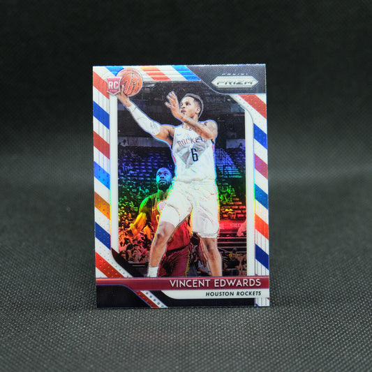2018-19 Vincent Edwards Red White Blue Prizm Rookie Card