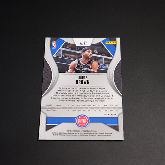2019-20 Bruce Brown Prizm NBA #97 Silver Prizm