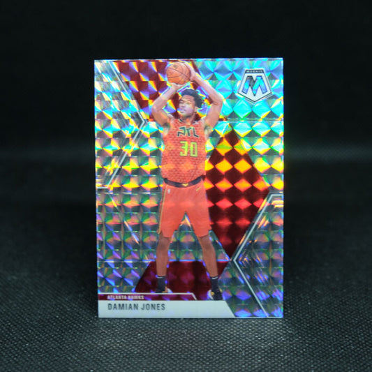 2019-20 Mosaic Damian Jones Silver Mosaic Prizm