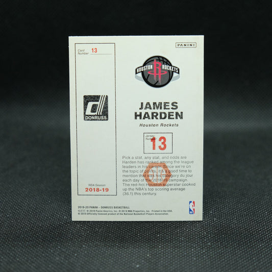 2019-20 James Harden Donruss Craftsmen