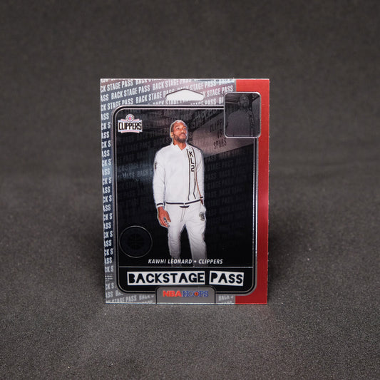 Kawhi Leonard 2019-20 NBA Hoops Premium Stock Backstage Pass