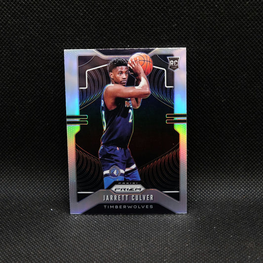 2019-20 Prizm Jarrett Culver #252 Silver Prizm Rookie Card