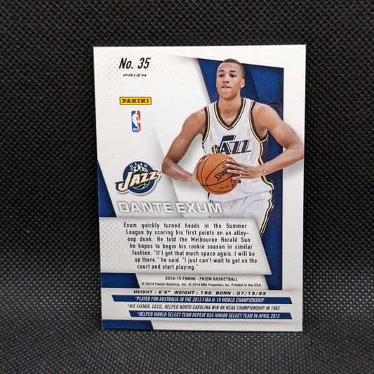 2014-15 Dante Exum Prizm #35 Variations Silver Prizm Rookie Card