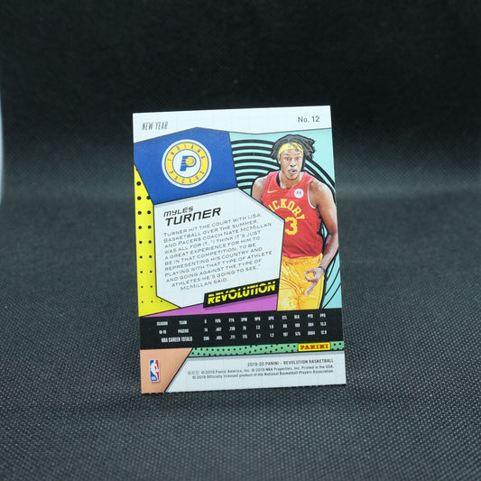 2019-20 Myles Turner Revolution Chinese New Year #12 Cracked Ice