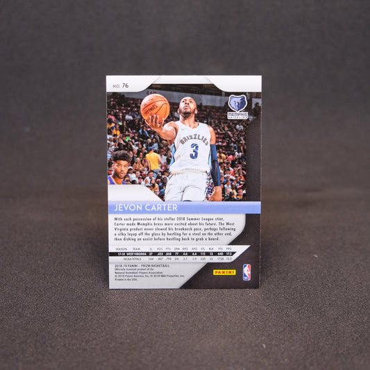 2018-19 Jevon Carter Prizm Base Rookie Card