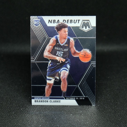 2019-20 Mosaic Brandon Clarke NBA Debut Rookie Card