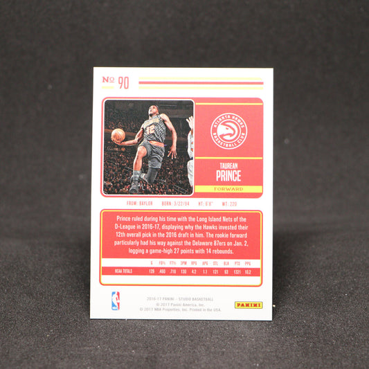 2016-17 Taurean Prince - Studio Rookie Card