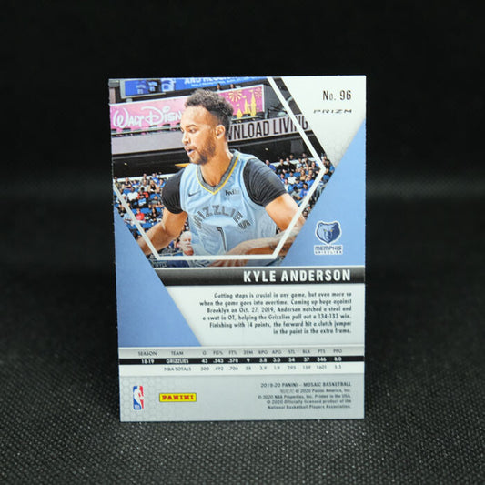 2019-20 Mosaic Kyle Anderson Silver Mosaic Prizm
