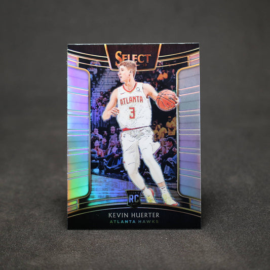 2018-19 Kevin Huerter Panini Select Rookie Card Silver Prizm