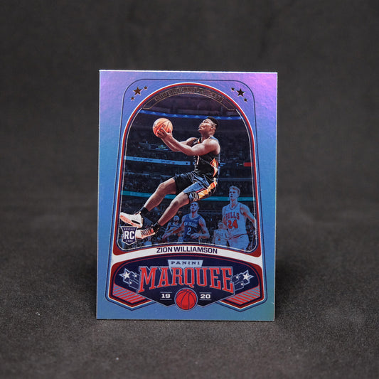 2019-20 Zion Williamson Chronicles Marquee Rookie Card
