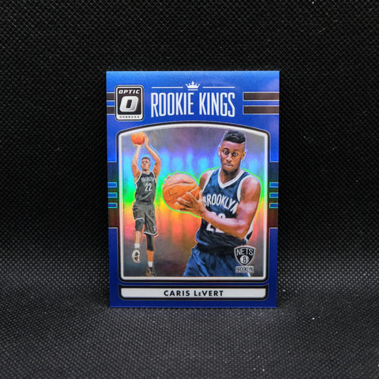 2016-17 Panini Donruss Optic Caris LeVert Rookie Kings Blue Prizm /49 Rookie ...