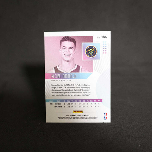 2018-19 Michael Porter Jr. Revolution #186 Pink Rookie Card