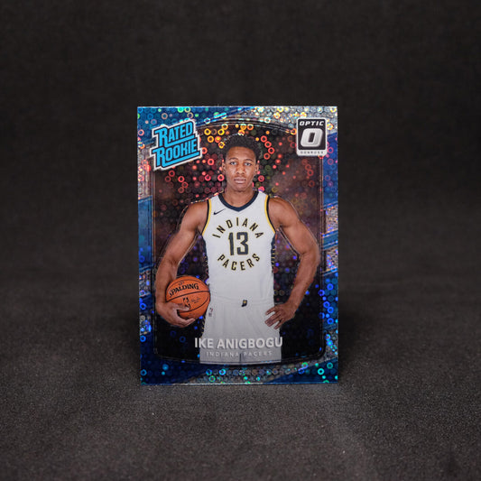 2017-18 Ike Anigbogu Donruss Optic Rated Rookie Lot - 2 Cards