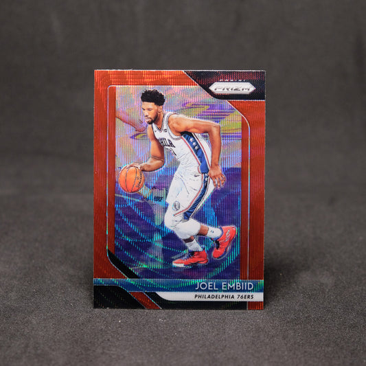 2018-19 Joel Embiid Prizm - Ruby Wave Prizm